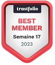 Trustfolio Best Member Semaine 17 2023