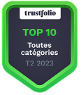 Trustfolio Top 10 Toutes catégories T2 2023